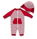 Bonverano ベビー水着　女の子　ワンピース　半袖ラッシュガード　キャップ付き　２点セット　UPF50+　紫外線対策　UVカット(1701-9-12M)