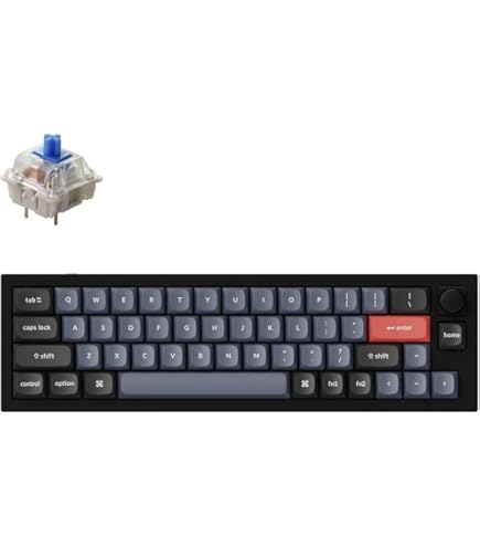 Keychron Q9（Black）赤青茶軸セット Amazon | Keychron Q9 ホットスワップ可能 有線メカニカルキーボード