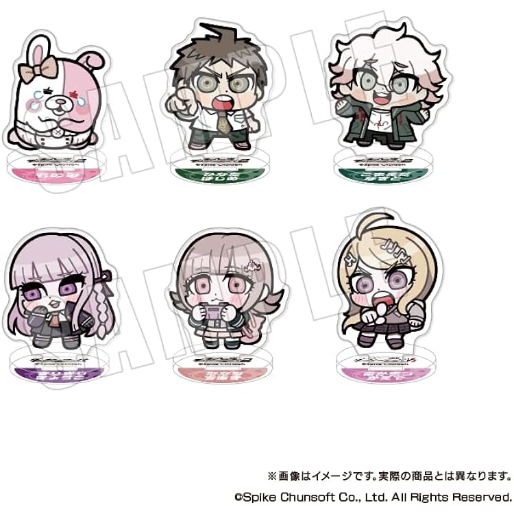 Amazon | ダンガンロンパシリーズ×ぶくぶ おおきめアクリル