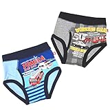 トミカ TOMICA ブリーフ 2枚組 肌着 パンツ パトカー 消防車 ブルトーザー fo-77t153 100