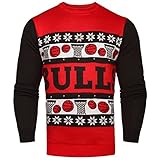 NBA Light Up Uglyセーター XL レッド