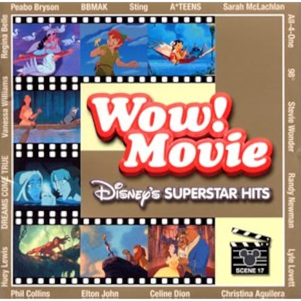 Amazon Wow ムービー スーパースター ヒッツ Cccd 映画主題歌 98 スティーヴィー ワンダー フィル コリンズ サラ マクラクラン ライル ラベット ヒューイ ルイス ピーボ ブライソン オール フォー ワン Dreams Come True エー ティーンズ
