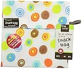 Kushies On The Go Snack Bag, White Circle, Medium by Kushies [並行輸入品]