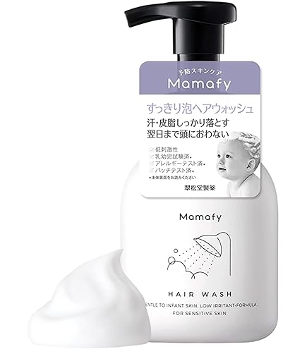 Amazon.co.jp: ミルふわ ベビーシャンプー髪用 泡タイプ つめかえ用