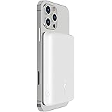 Belkin MagSafe対応 磁気ワイヤレスモバイルバッテリー 2500mAh iPhone 15 / 14 / 13 / 12 シリーズ対応 ホワイト BPD002btWH