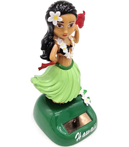 Amazon.co.jp: 踊るハワイの女の子、ソーラーパワーのハワイアン
