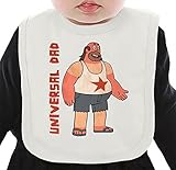 Universal dad ネクタイを有する有機ビブ Medium