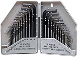 Performance Tool W80288 Hex Key Set, 30-Piece by Performance Tool