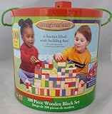 100 Piece Wooden Block Set [並行輸入品]