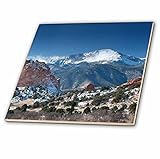 Boehm写真 – コロラド州山山Pikes Peak – タイル 4-Inch ct_38673_1