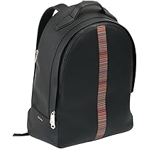 【希少✨チェック×レザー】ポールスミス　リュック　キャンバス　ネイビー　黒　美品 Paul Smith ONLINE SHOP｜ポール・スミス