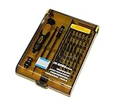 MIRACLE 45in1 精密 ドライバー セット プラス マイナス + - 眼鏡 ヘッドスローブ ビット MC-JK6089-A