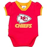 Gerber Kansas City Chiefs Baby Girlダズルボディスーツ