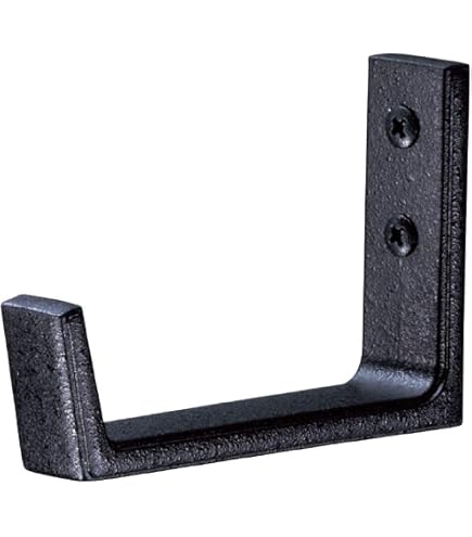 Amazon | シロクマ eフックプチRM 黒 C-7C | ドアハンガーフック
