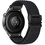 時計バンド 22mm 対応Huawei Watch GT6 Pro/GT6/GT5 Pro/GT5/GT4/GT3 46mm、スマートウォッチベルト22mm Amazfit bip 6/5/GTR4/Garmin Venu4 45mm/Forerunner 265/255 対応、調節可能なパラシュートバックル付き、クイックリリース、ナイロン交換 ベルト