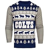 NFL Indianapolis ColtsライトアップOne Too Many醜いセーター、Xラージ
