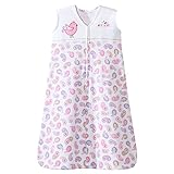 HALO SleepSack 100% Cotton Wearable Blanket, Pink Pretty Paisley, Large by Halo