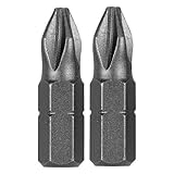 Vermont American 15321 Type Slotted Size 6 through 8 with 1-Inch Length Extra Hard Screwdriver Bit, 