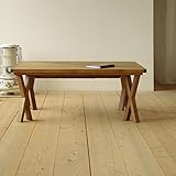 こたつ Ｘエックス 長方形 120cm 幅120cm 奥行75cm 高さ43cm オーク 突板 コタツ 暖房テーブル 洋室 和室に合う炬燵 家具調コタツ 北欧風ジャパニーズデザイン リビングテーブル 和ジャパニーズモダン ローテーブル 日本
