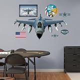 FATHEAD F-16 Fighting Falcon Graphic Wall D?cor [並行輸入品]