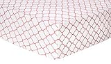 Trend Lab Quatrefoil Deluxe Flannel Fitted Crib Sheet, Coral by Trend Lab [並行輸入品]