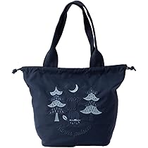 Amazon.co.jp: moz モズ 刺繍 トートバッグ Mサイズ ネイビー