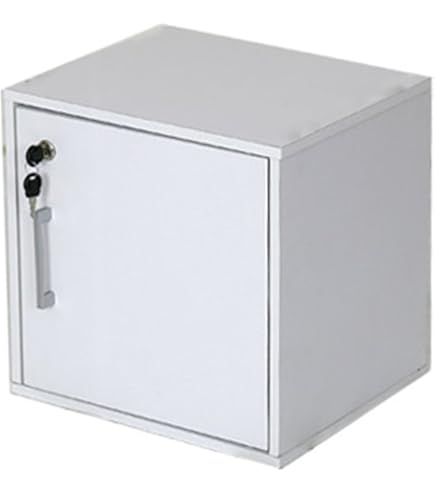 Amazon.co.jp: キューブBOX鍵付ロッカーハイタイプ カラーボックス 扉