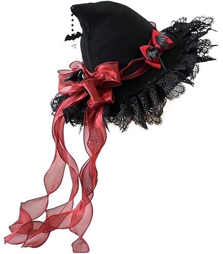 Amazon.co.jp: ミニハットミニ帽子小さい魔女帽子三角帽子6個セット