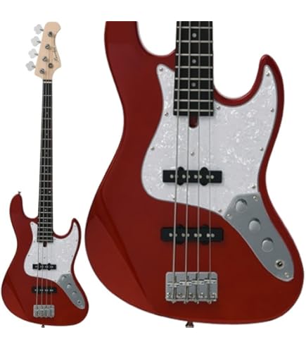 Amazon | PLAYTECH (プレイテック) エレキベース ジャズベースタイプ