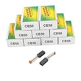電動ハンマードリルモータ用DealMux 10ペア30x12x8x5mmカーボンブラシパワーツール