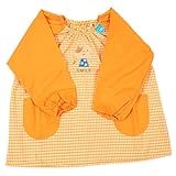 子供スモック イエロー(ネコ) 110cm 33-1212