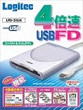 Logitec 4倍速対応USB外付型FDユニット LFD-31U4
