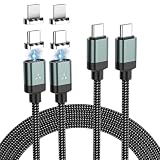 マグネット-充電ケーブル for iphone16 充電ケーブル 2m TYPE-C/TYPE-L i製品 [60W/27W PD対応] 3A急速充電 データ転送 防塵磁石 led通電指示 i製品/設備対応 for iPhone 15/MacB00k Pro/Air/i-Pad/phone 2in1の充電コード多設備対応 (2M)