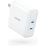 Anker PowerPort III 2-Port 100W (PD 充電器 100W 2ポート USB-C 急速充電器 ACアダプタ)【折りたたみ式プラグ搭載/コンパクトサイズ/PSE技術基準適合 】MacBook PD対応Windows PC 