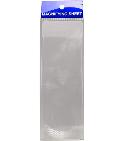 Amazon.co.jp: MagniMark、フレネルブックマーク拡大鏡3倍、6インチ