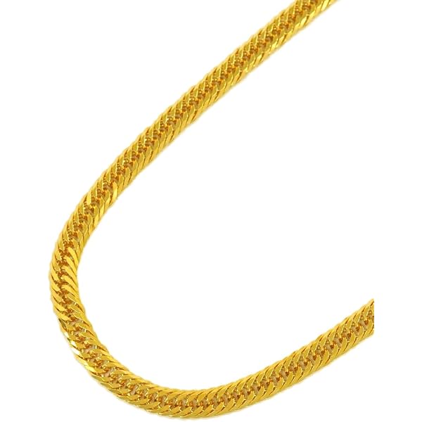 Amazon | [エムジェイピー] 純金 レクタングル ペンダント ネックレス