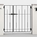 LIXIL TOEX　ラフィーネ門扉3型　柱使用　04・08-12　親子開き　【リクシル】 　フロスティホワイト