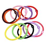 Refaxi 100個女性の多色の弾性ヘアバンドロープポニーテールヘアサークルランダムcolo