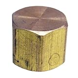 LASCO 17-9145 1/4-Inch Female Pipe Thread Brass Cap by LASCO
