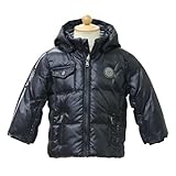 [アルマーニベビー] ARMANI BABY ベビー服 フード付 ダウンジャケット SDB021TNVY 18Mサイズ