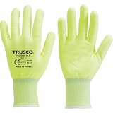 TRUSCO 耐切創手袋 レベル3 蛍光イエロー S TGL-5F981K-S