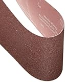 Norton 78072727985 BenchStand Abrasive Belt, Cotton Fiber Backing, Aluminum Oxide, 48 Length x 6 Wid