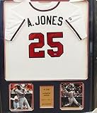 アンドリュー・ジョーンズAutographed Jersey Framed " 32 x 40 " Comes with「鑑定書」
