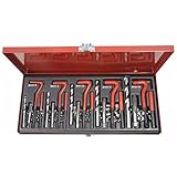 【LeRight】プロも採用！ 手軽に簡単！ ネジ山修正セット ネジ穴補修 １３１ｐｃｓ 5サイズ 工具 ネジ穴再生 ネジ穴修正セット