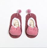 soothing ベビー 幼児用純綿靴下 床靴下 暖かい 滑り止め 全4色 *1