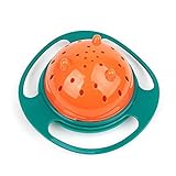 (バシュポ) Pixco Bowl ジャイロボウル 幼児食器摂食ジャイロボウル 360回転食品のこぼれ防止 (緑)