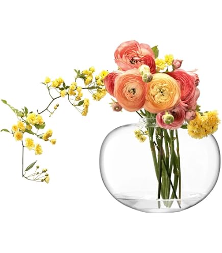 Amazon.co.jp: LSA(エルエスエー) フラワーベース(花器) ウッド台