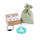 LovelyBaby Silicone Teething Necklace for Mom , with Free Gift Box and Pouch, Non-toxic, FDA Approve