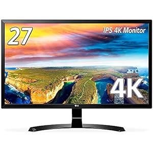 【Amazon.co.jp限定】LG モニター ディスプレイ 27UD58-B 27インチ/4K/IPS 非光沢/HDMI×2、DisplayPort/FreeSync対応/ブルーライト低減機能