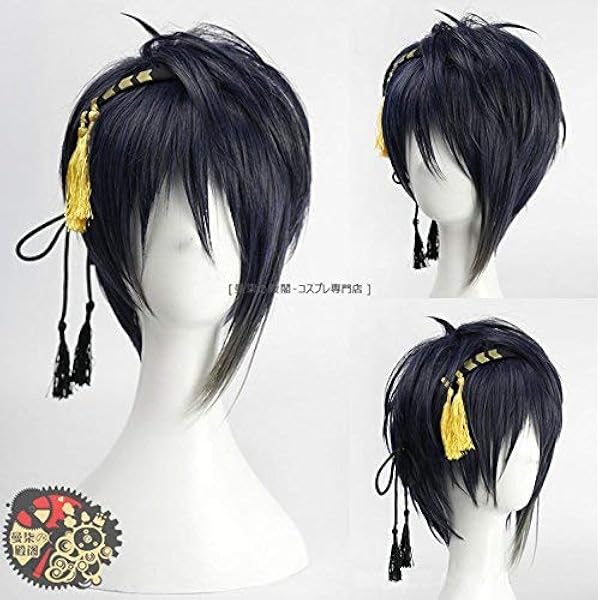 三日月宗近　ウィッグ Amazon.co.jp: コスプレウィッグ 三日月宗近 刀剣乱舞ONLINE
